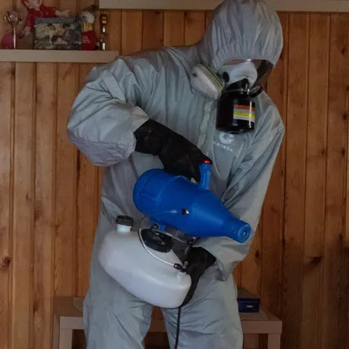 ФОТО Дезинфекция в Отрадном