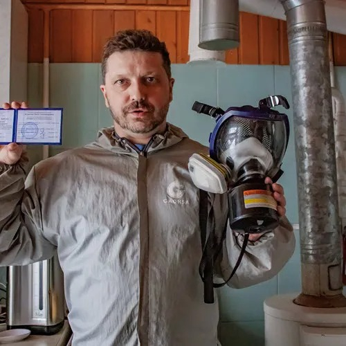 ФОТО Удаление плесени в Отрадном