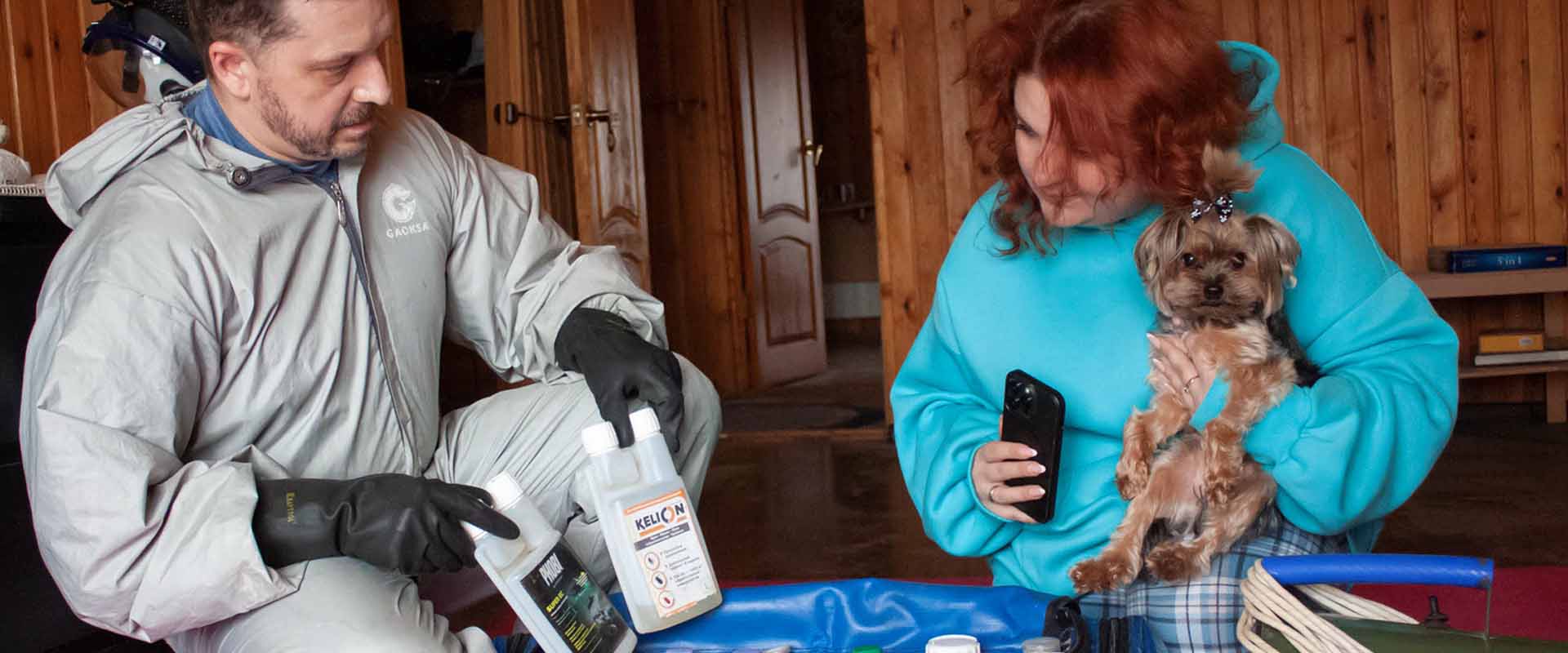 фото: Уничтожение блох в помещениях, домах и квартирах по Отрадном и области.